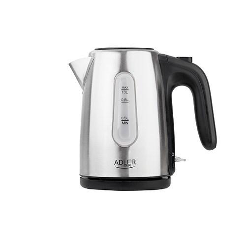 Adler Elkedel Czajnik elektryczny AD 1273 (1200W 1l kolor - Metal - 1600 W