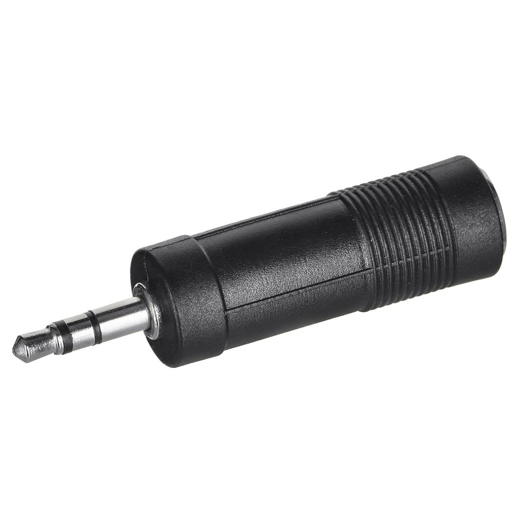 SOUND STATION QUALITY SSQ HA2 – Adapter fra 6,3 mm stereo hun til 3,5 mm stereo han