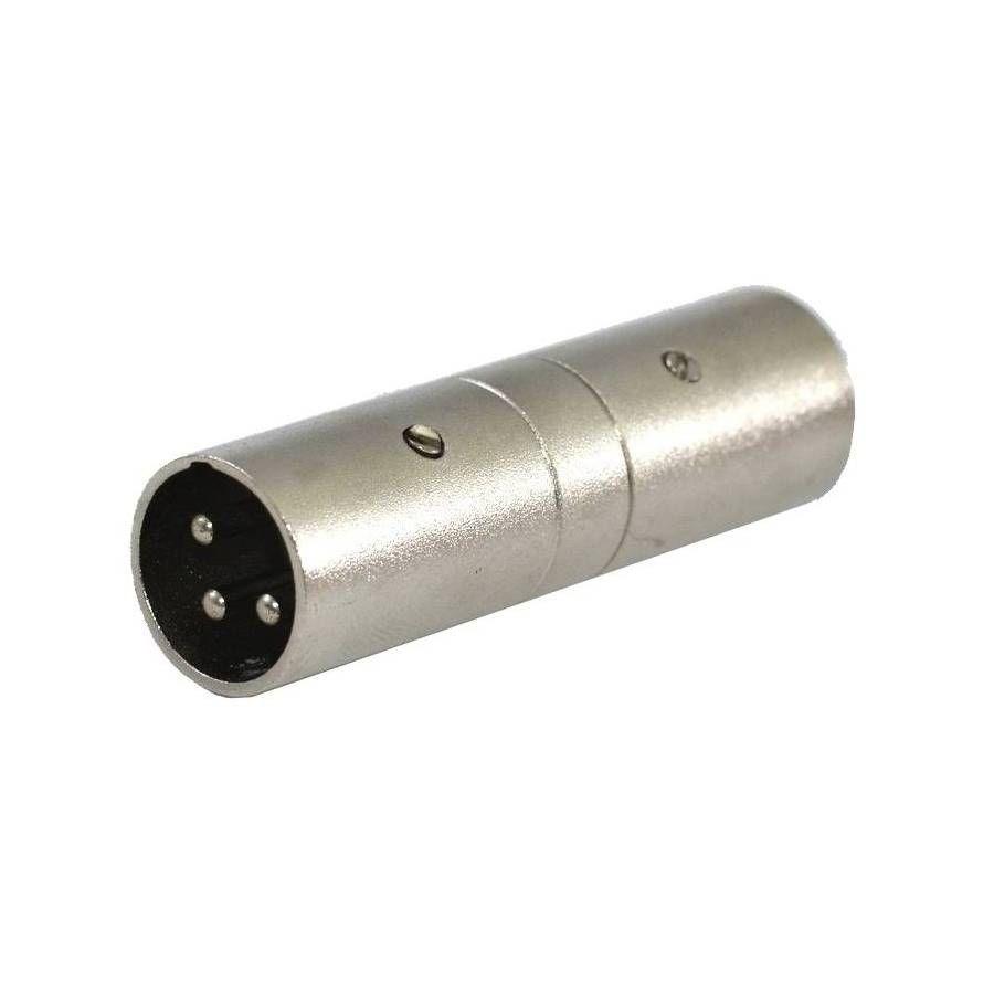 SSQ HA13 SS-1853 – XLR han til XLR han adapter, krom