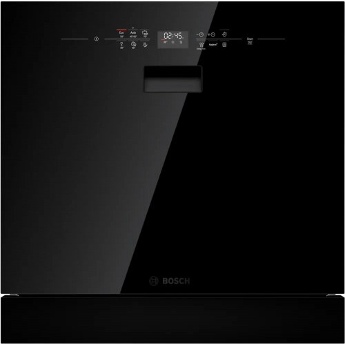 Bosch Serie 6 SCX6ITB00E opvaskemaskine – semifritstående, 8 kuverter, 60 cm, sort