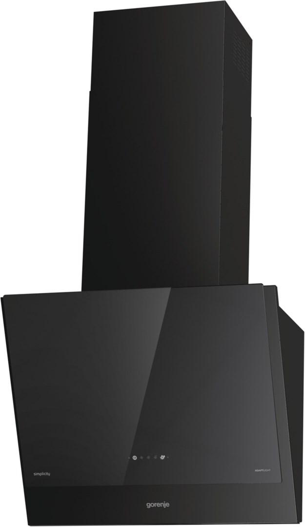 Gorenje WHI6SYB væghængt emhætte - sort, 650 m³/t