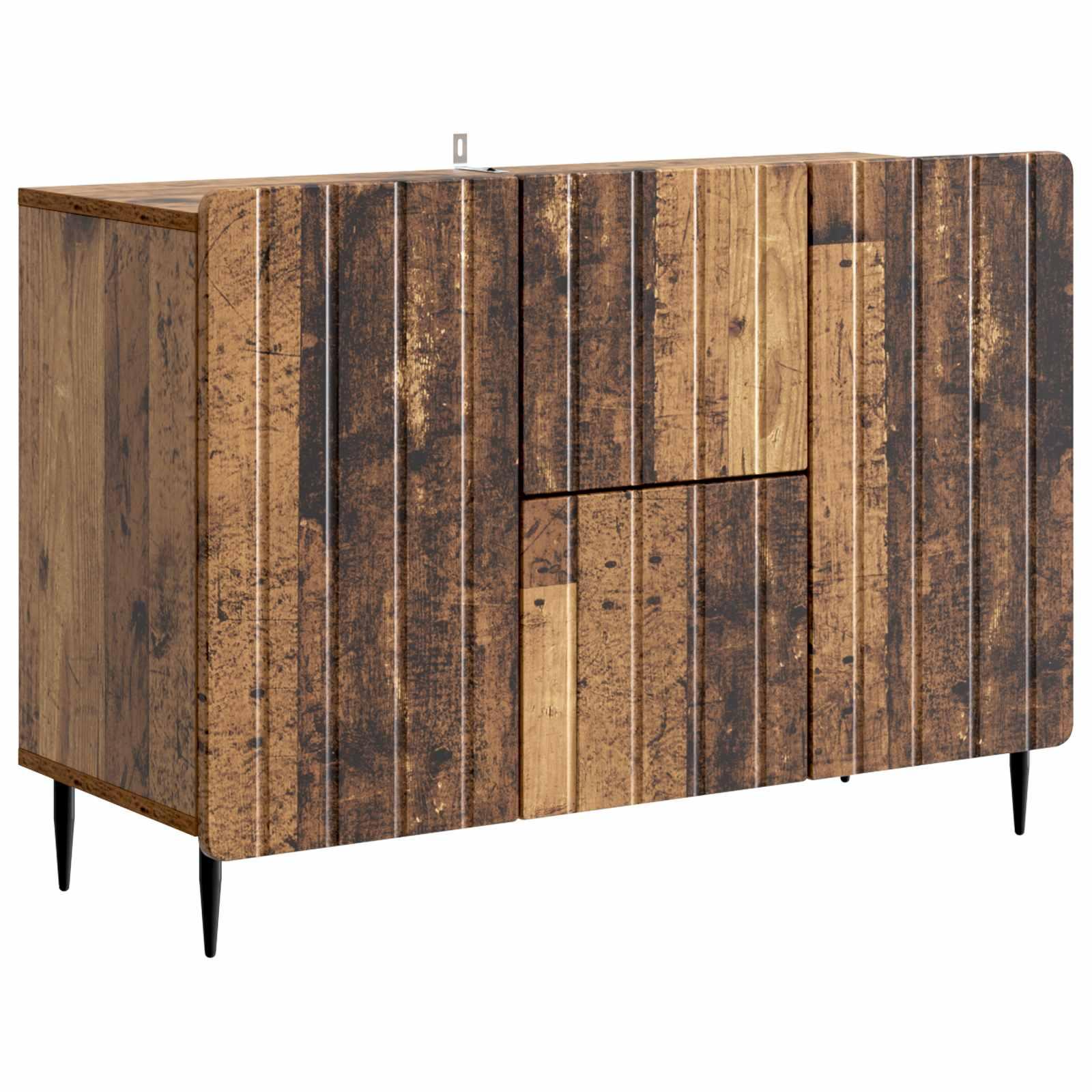 Sidebord Gammelt træ 89 x 34,5 x 62 cm Konstrueret træ