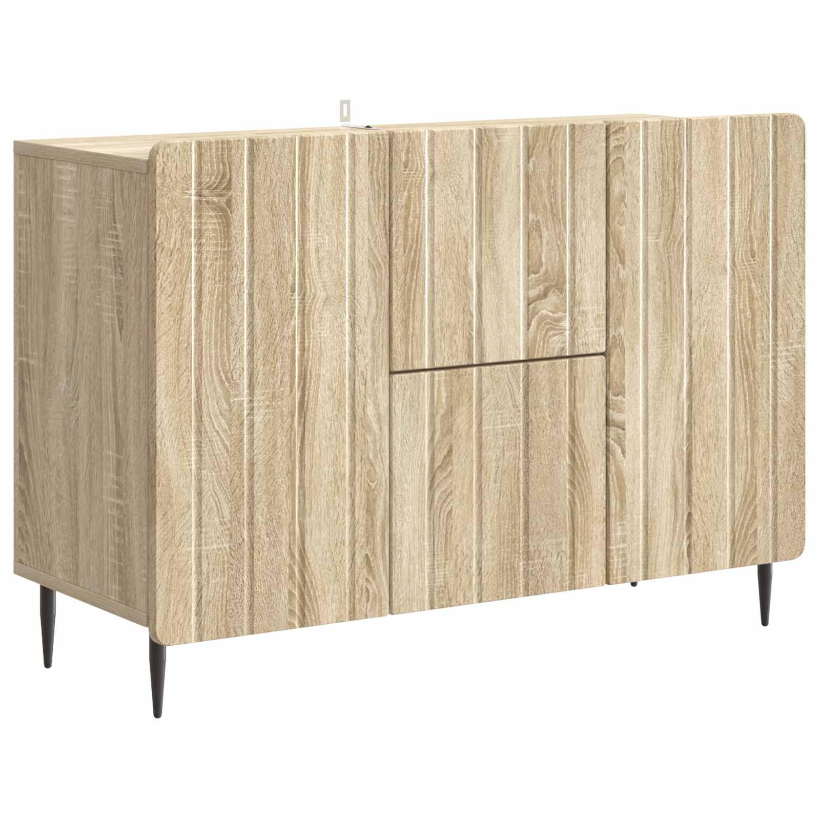 Sidebord Sonoma-eg 89 x 34,5 x 62 cm Konstrueret træ