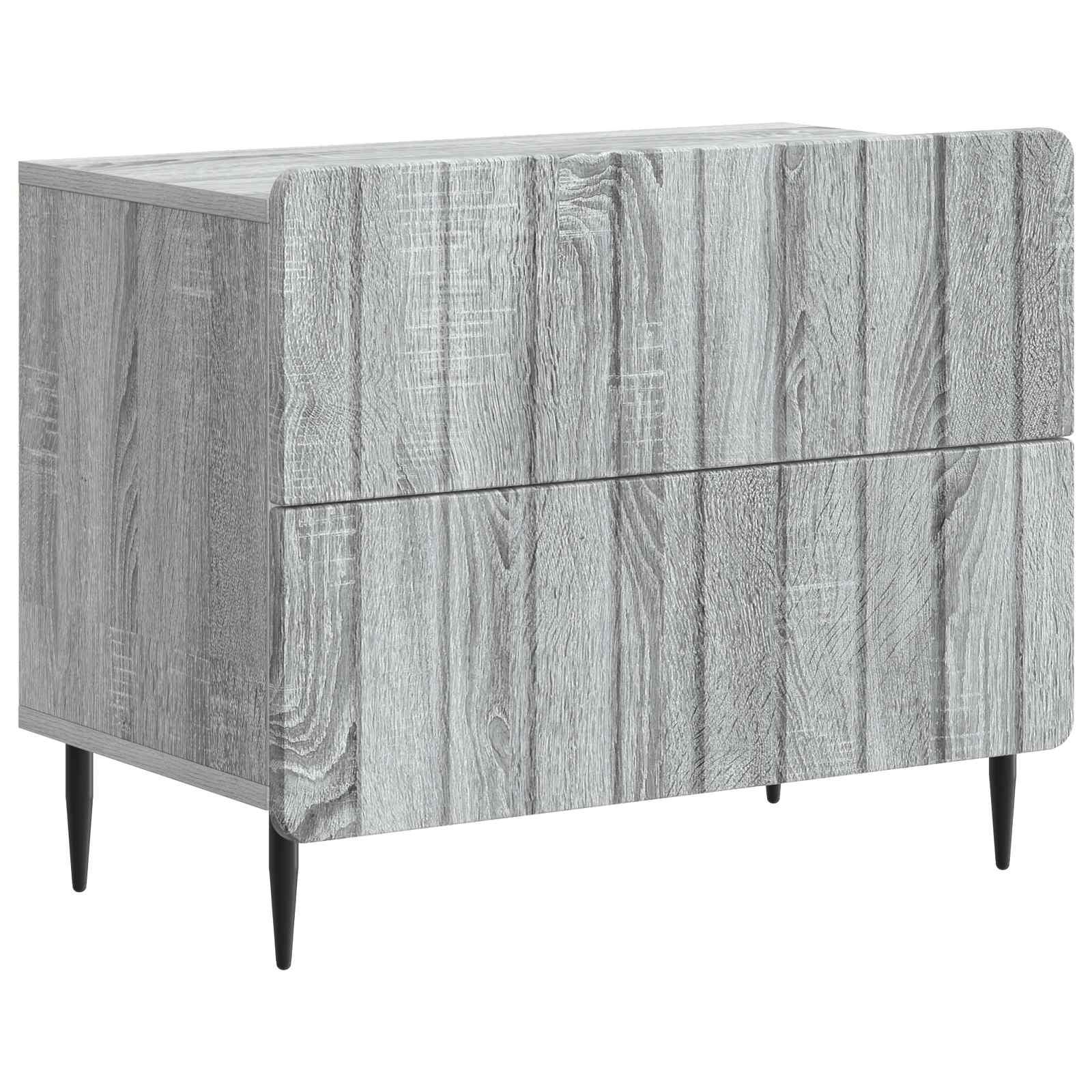 Natskab Grå sonoma-eg 62 x 34,5 x 49,5 cm Konstrueret træ