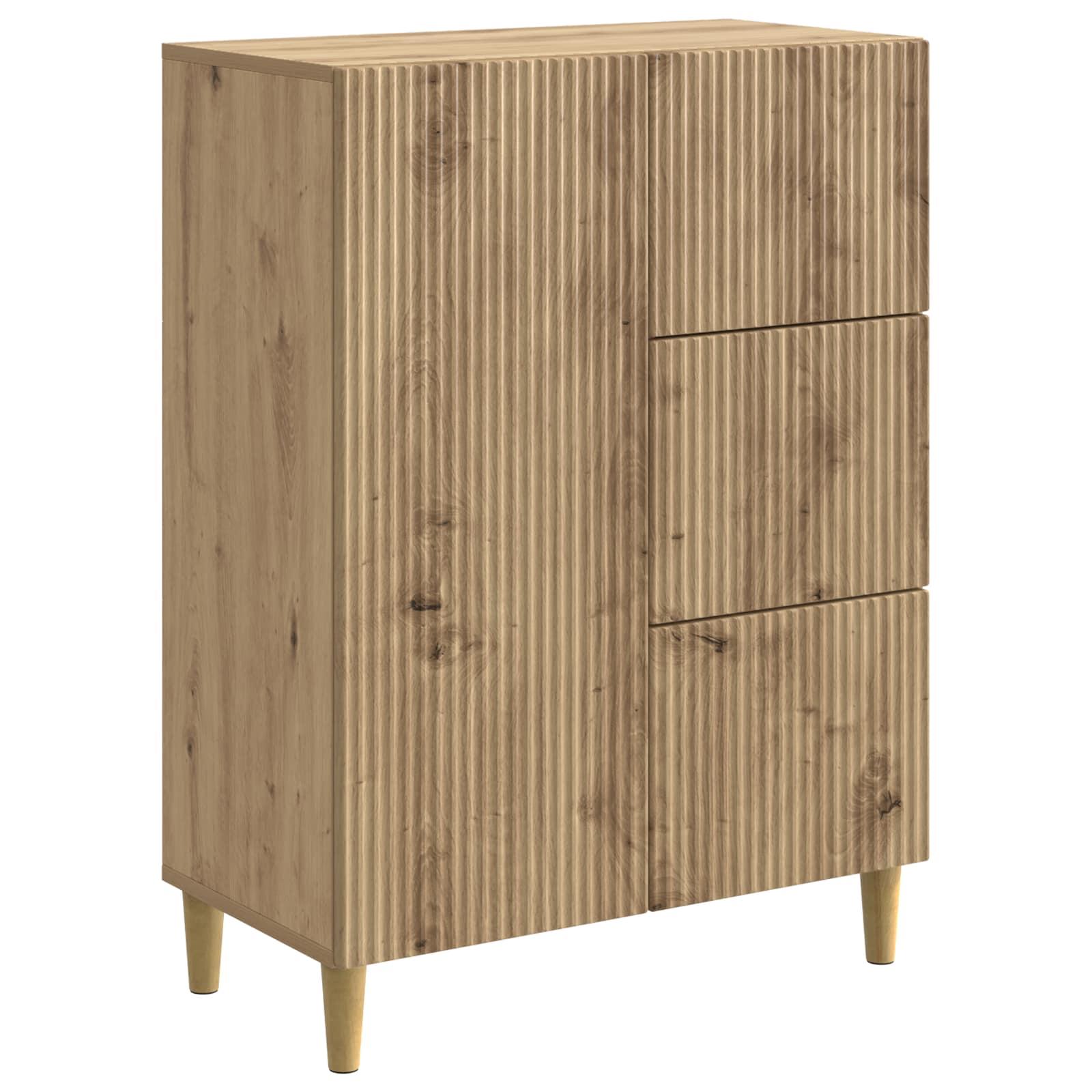 Sidebord Artisan-eg 66 x 34,5 x 90 cm Konstrueret træ