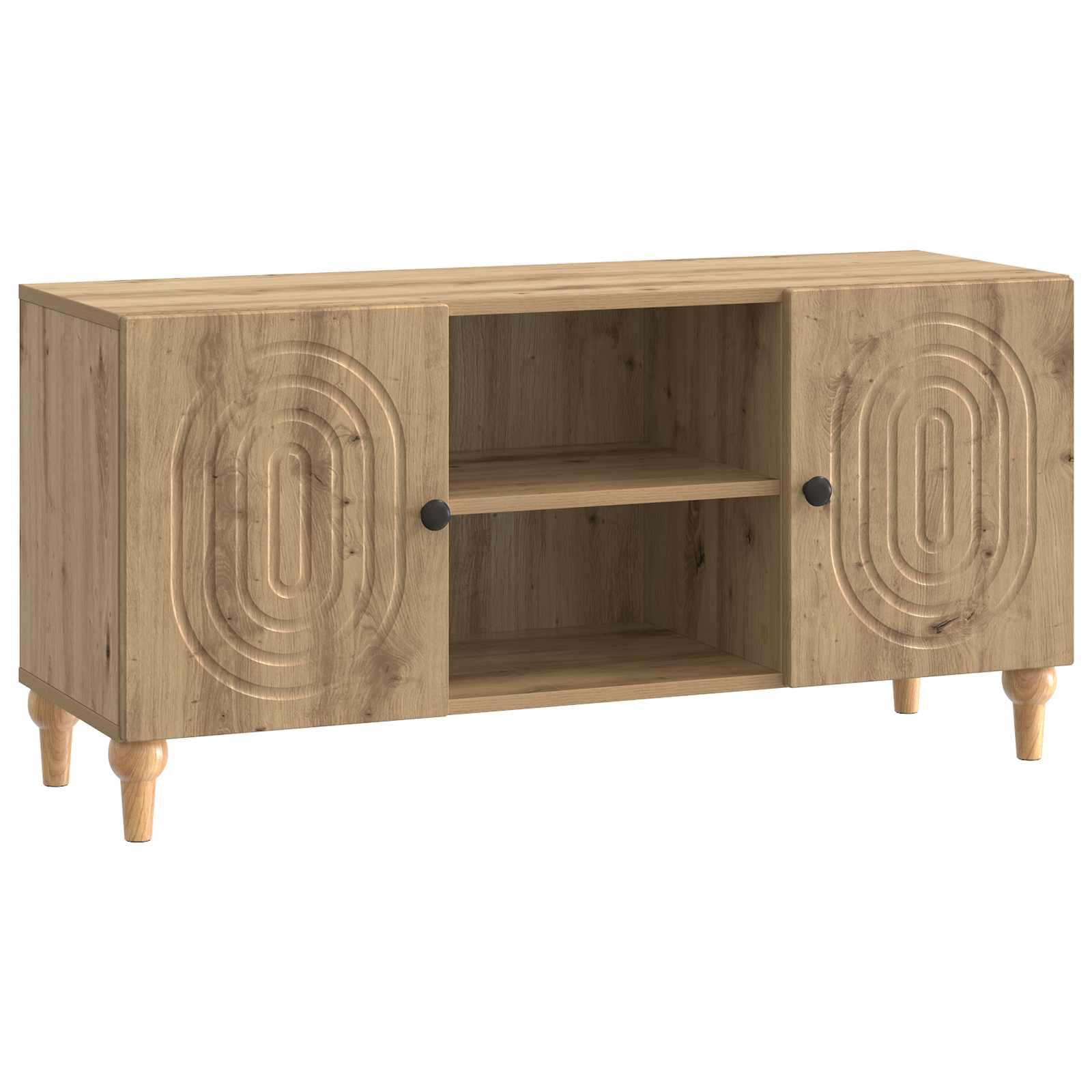 TV-skab Artisan-eg 102 x 34,5 x 50 cm Konstrueret træ