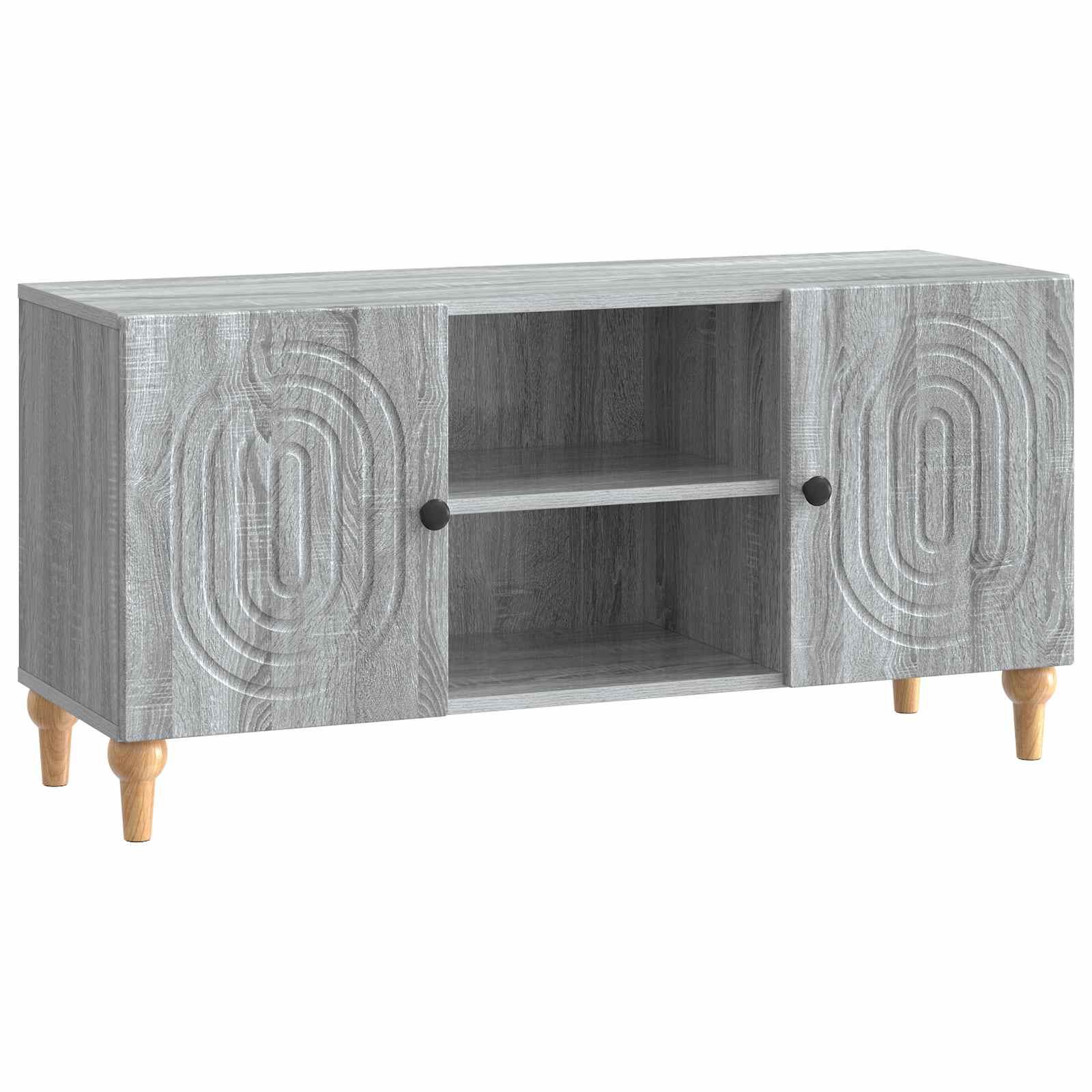 TV-skab Grå sonoma-eg 102 x 34,5 x 50 cm Konstrueret træ