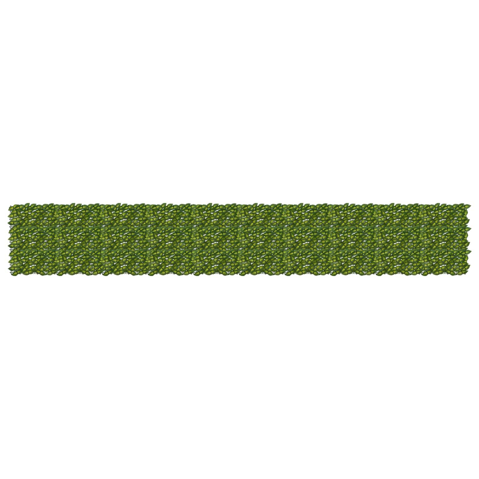 Altanscreen med blade Grøn og Gul 500 x 75 cm