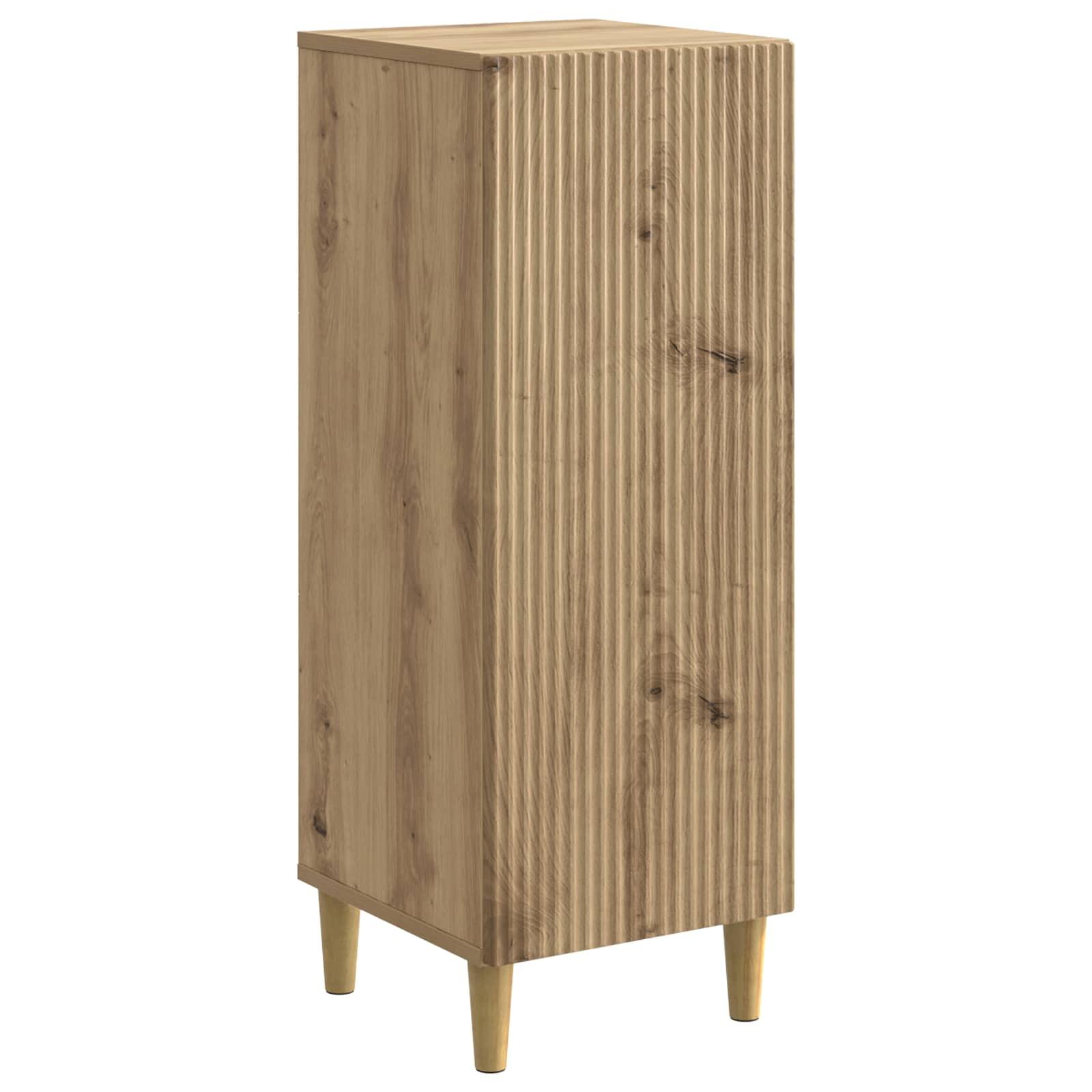 Sidebord Artisan-eg 33 x 34,5 x 90 cm Konstrueret træ