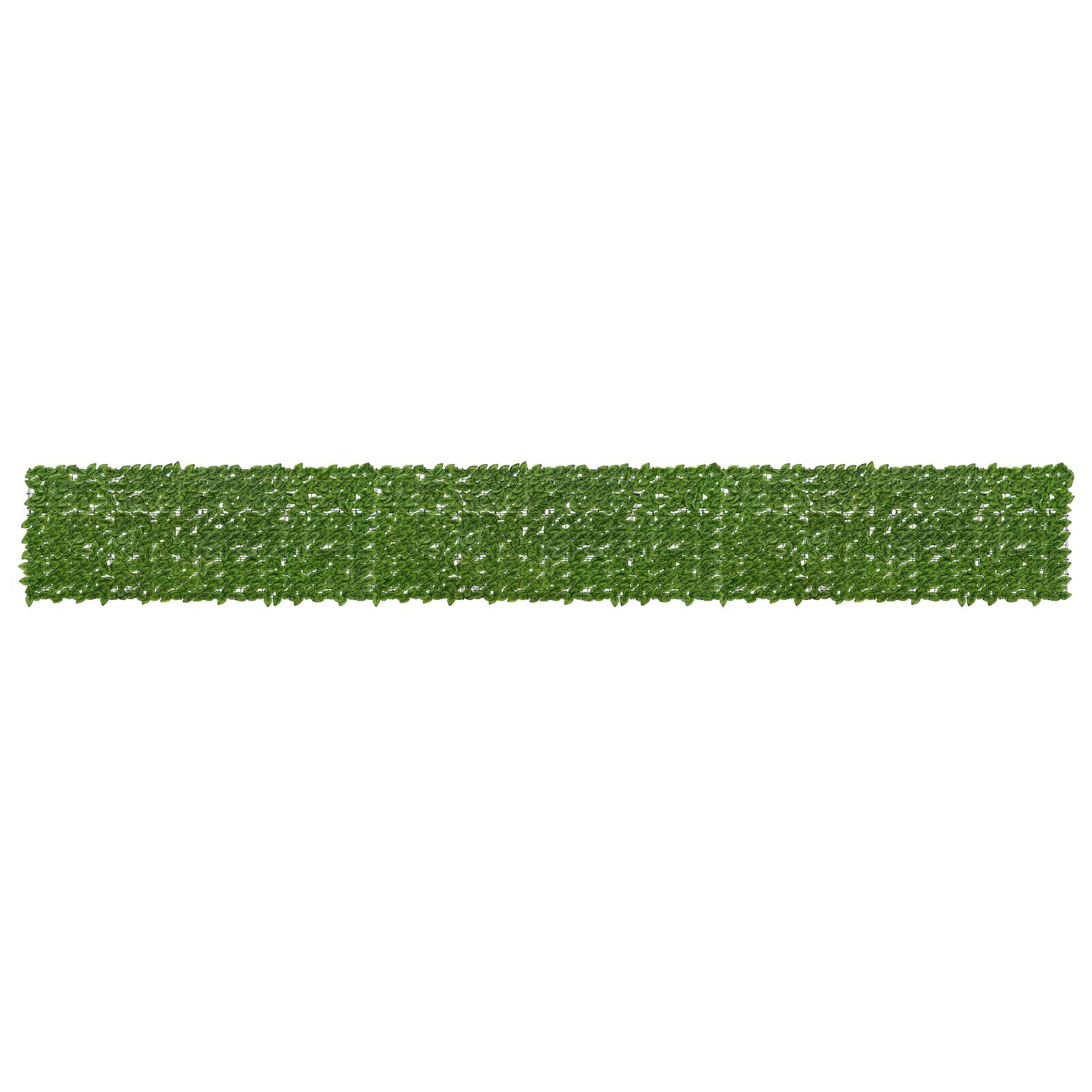 Altanscreen med blade Grøn og Gul 600 x 75 cm