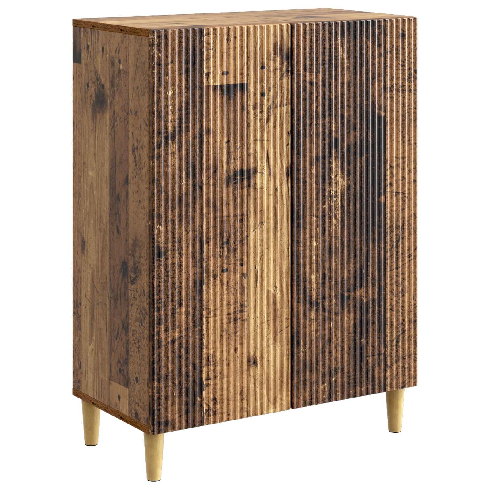 Sidebord Gammelt træ 66 x 34,5 x 90 cm Konstrueret træ