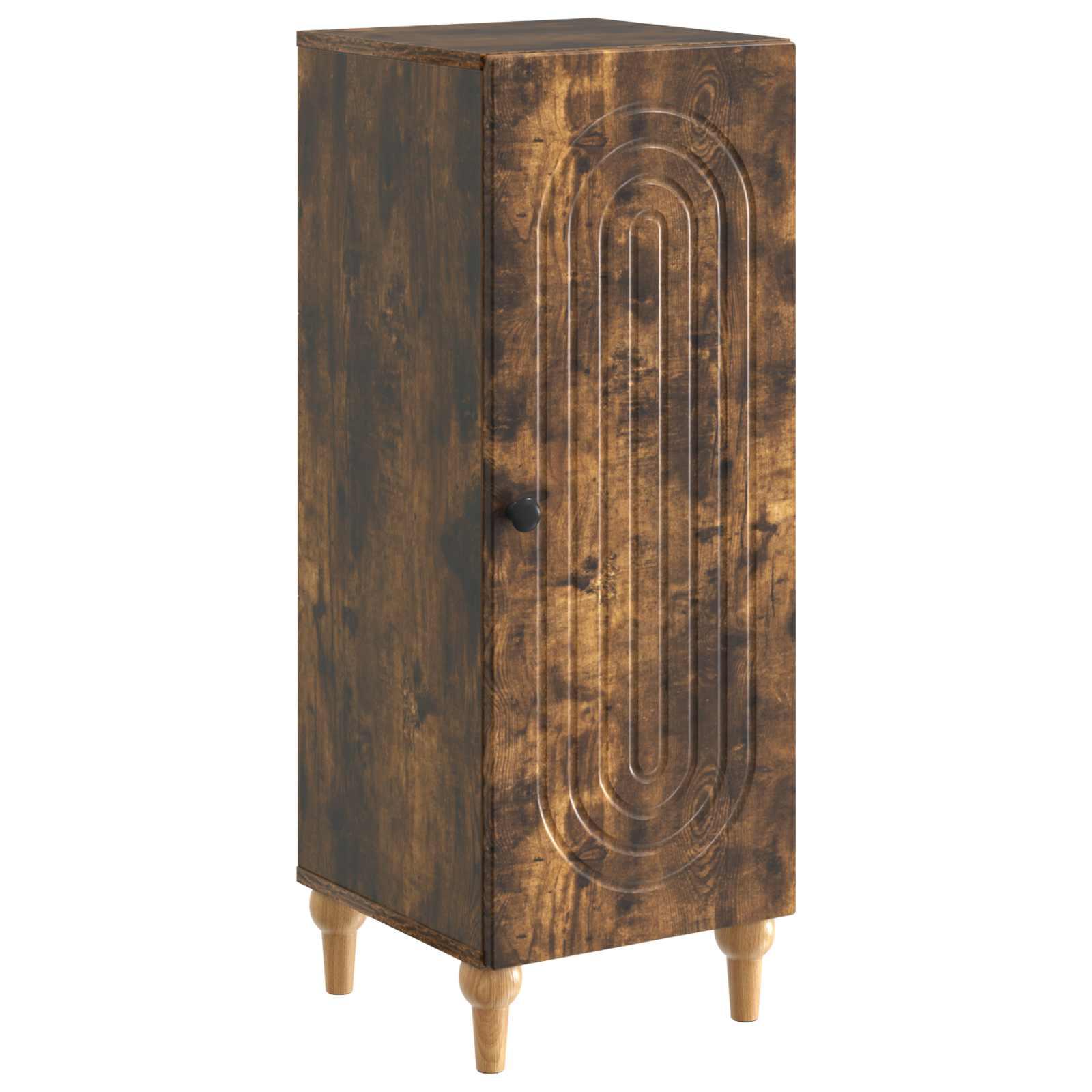 Sidebord Røget eg 33 x 34,5 x 90 cm Konstrueret træ
