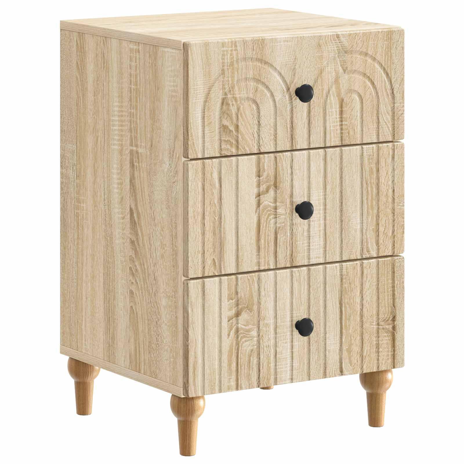 Natskab med skuffe Sonoma-eg 43x 41 x 66,5 cm Konstrueret træ