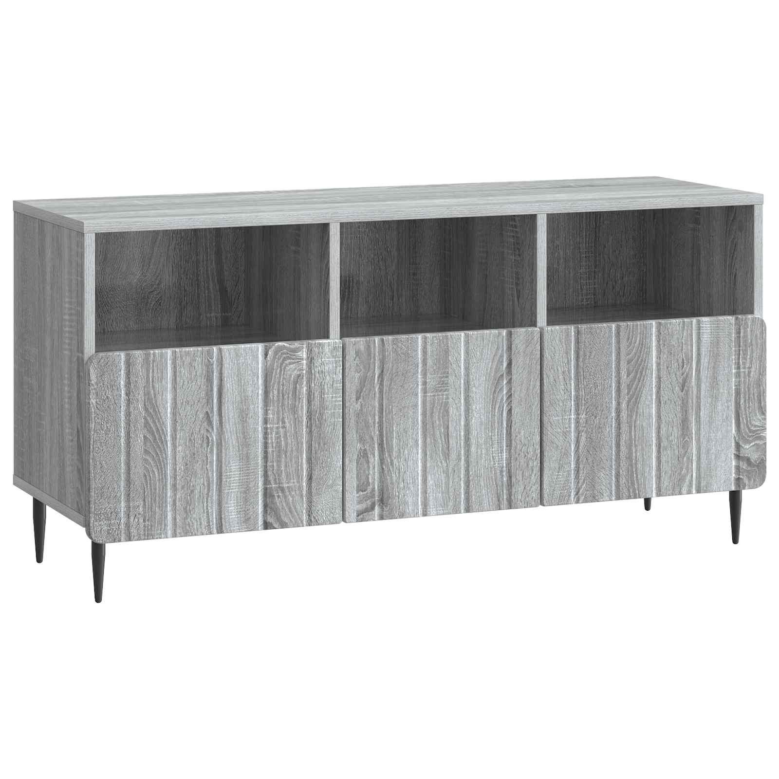 TV-skab Grå sonoma-eg 102 x 34,5 x 50 cm Konstrueret træ
