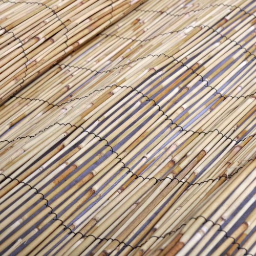 Havehegn naturfarvet siv - 400 × 90 cm rulle