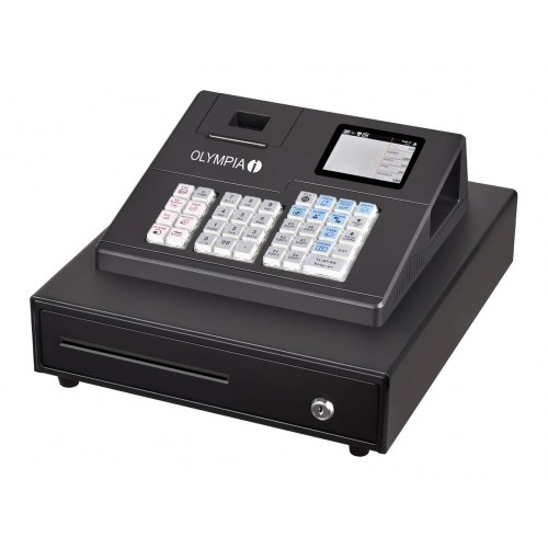 OLYMPIA K100 kasseapparat - direkte termisk, 2.000 PLU’er, 7" LED