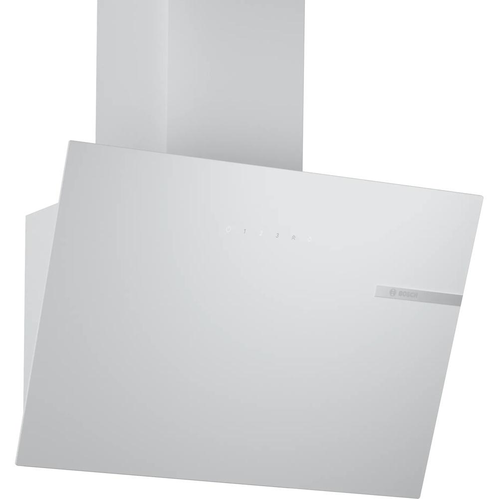 Bosch Serie 6 DWK65DK20 vægmonteret emhætte - hvid, 430 m³/t, energiklasse A