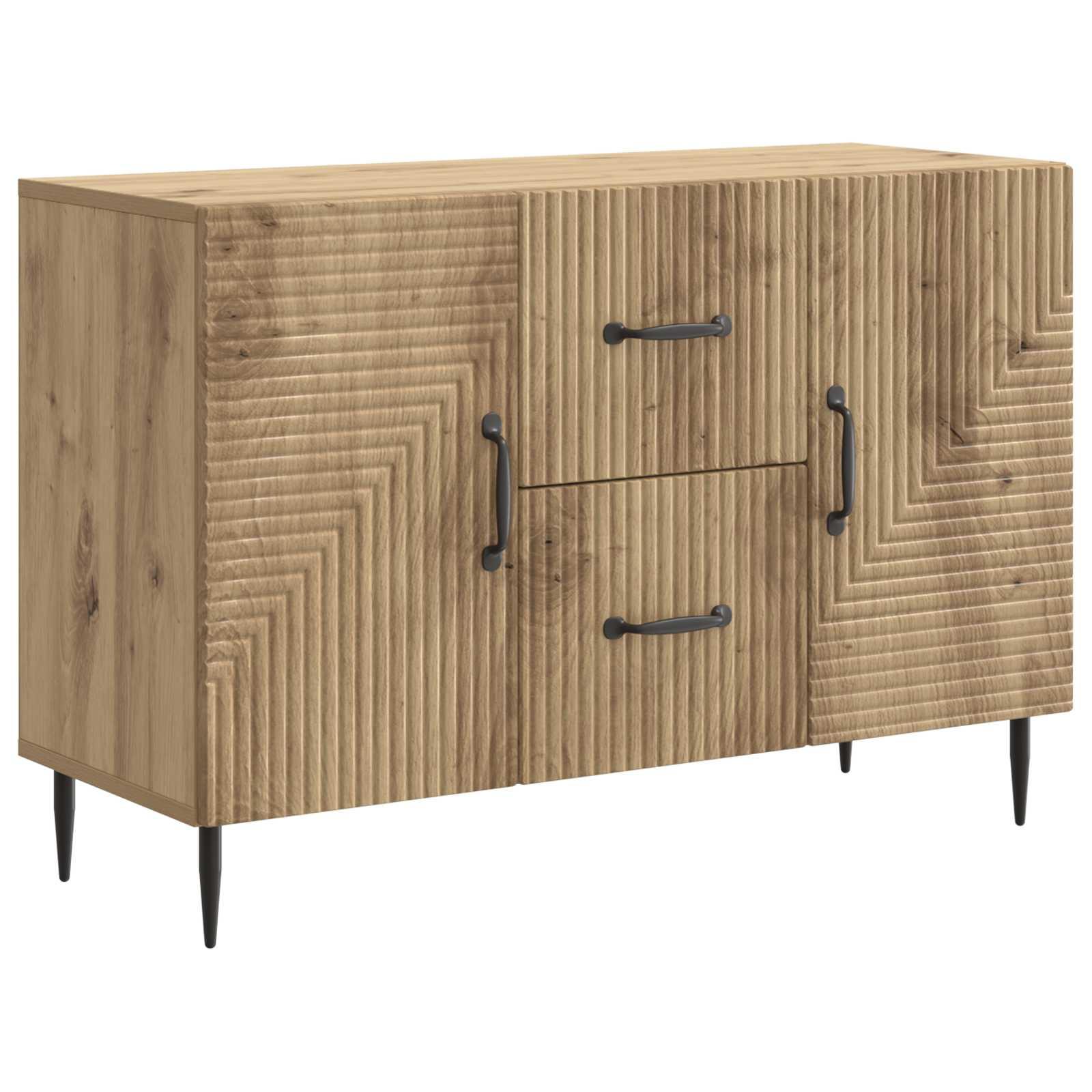Sidebord Artisan-eg 89 x 34,5 x 60 cm Konstrueret træ