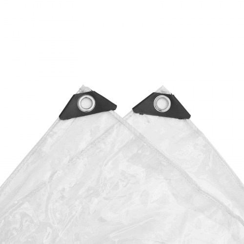 Presenning 350 gsm Transparent 6 x 1,5 m PVC