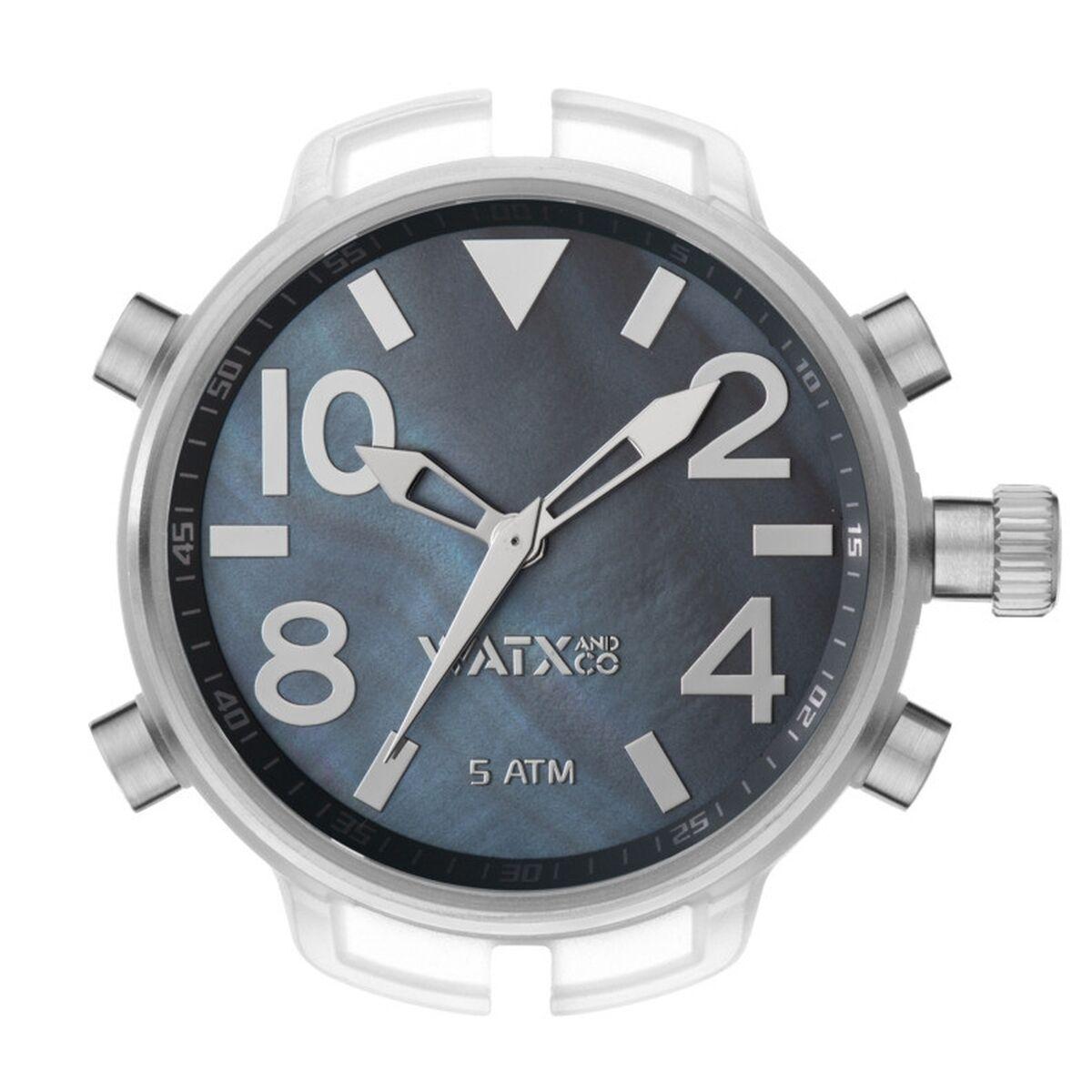 Watx & Colors RWA3713 herreur - 49 mm, blå urskive, 5 ATM