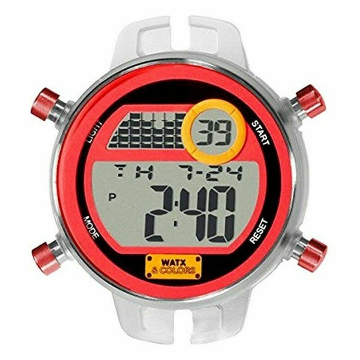 Watx & Colors RWA2010 dameur - digital armbåndsur, rød
