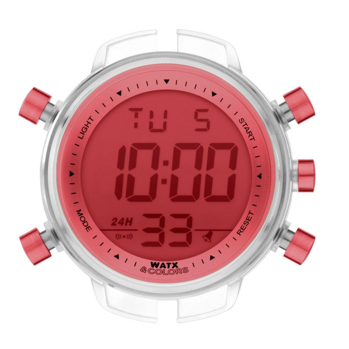 Watx & Colors RWA1789 unisex armbåndsur - orange rem, 49 mm