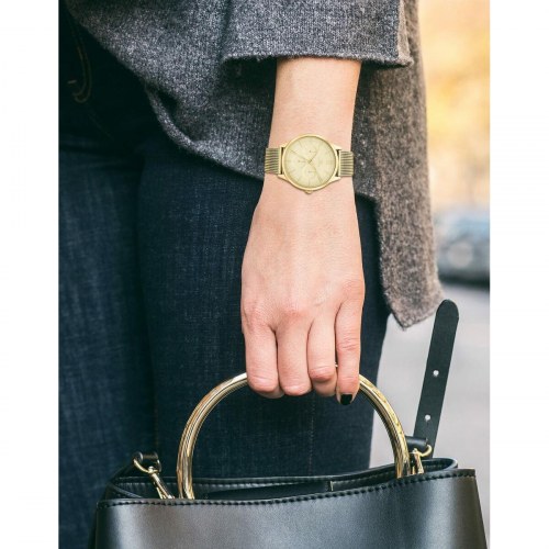 Tommy Hilfiger dameur 1782458 - guld armbåndsur