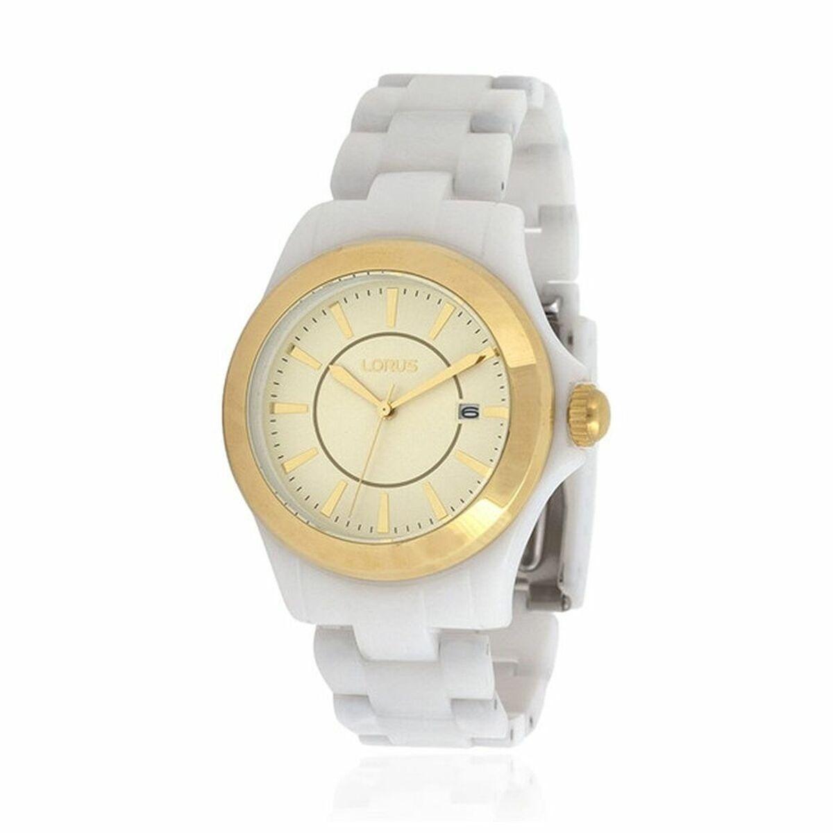 Lorus RH976EX9 dameur - analogt armbåndsur i grå/guld, 30 mm