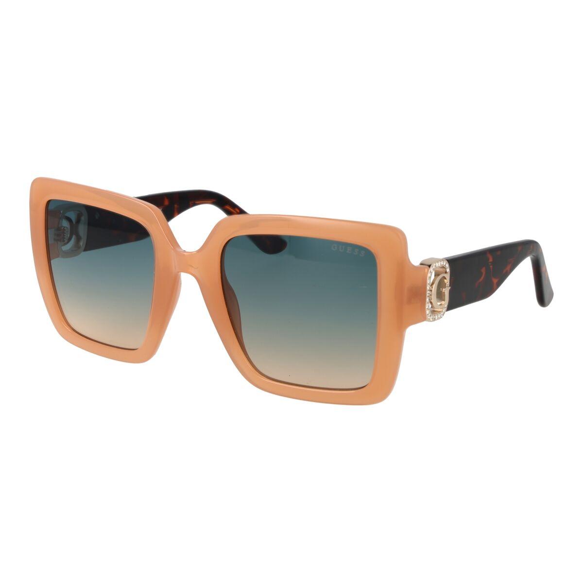 Guess GU00103 5257P solbriller til kvinder - beige, firkantet