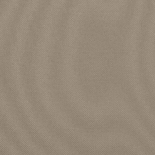 Hynde til havebænk 120×50×4 cm i oxfordstof - gråbrun