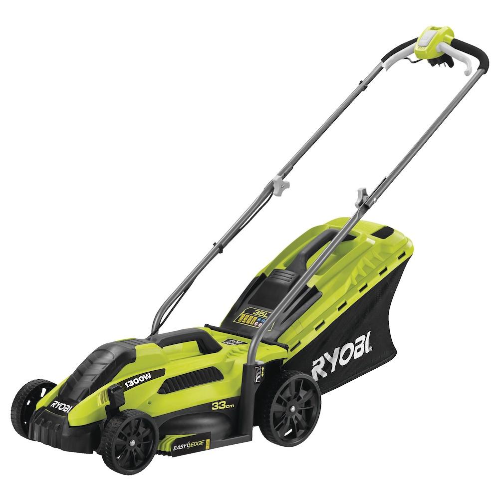 Plæneklipper Ryobi RLM13E33S elektrisk 33 cm, 1.300 W