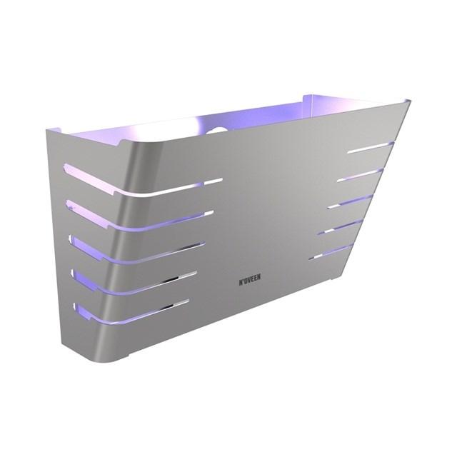 N’OVEEN IKN2050 insektlampe i rustfrit stål – UV-A LED, 80 m²