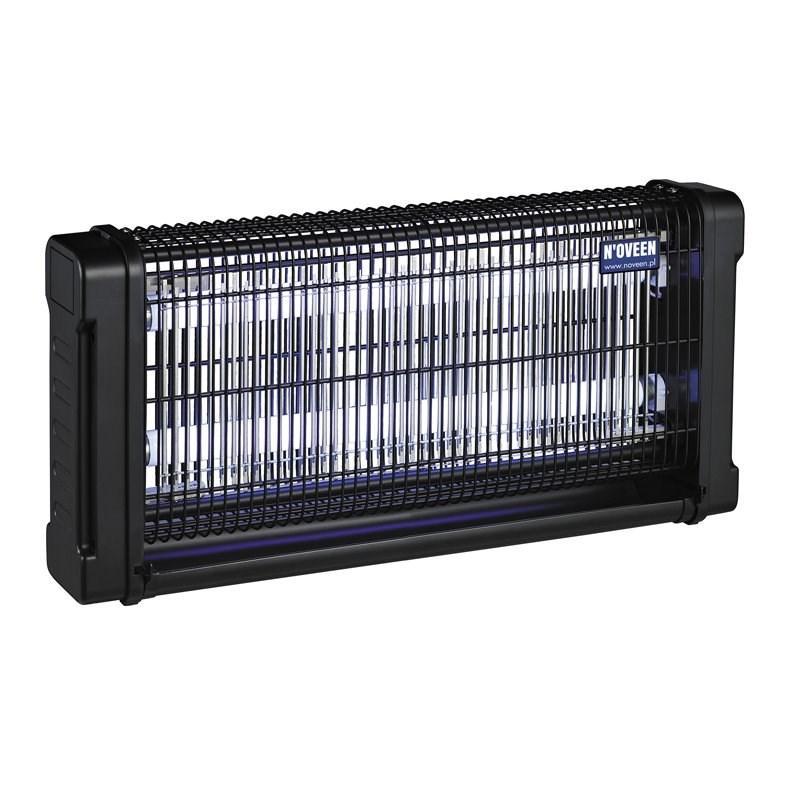 N’OVEEN IKN30 insektlampe 2×15 W – sort, 120 m²