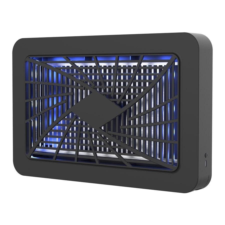 N’oveen IKN590 insektlampe – kemikaliefri, 150 m², USB/AC
