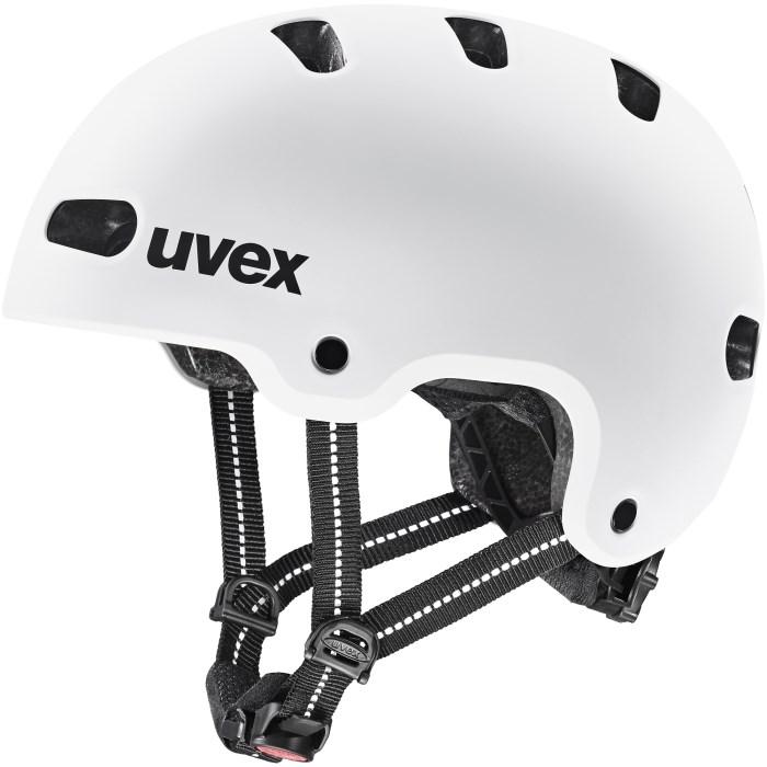 uvex Kid 4 cykelhjelm til børn 55-58 cm - hvid mat billede