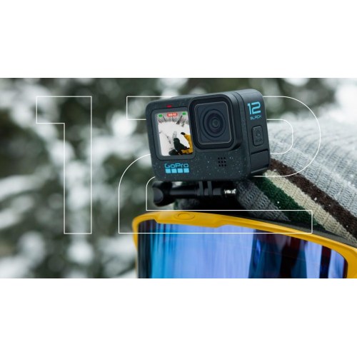 GoPro Hero 12 actionkamera - sort