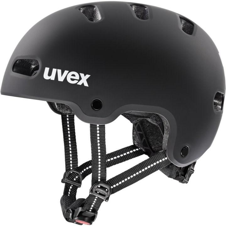 uvex Kid 4 cykelhjelm til børn 55-58 cm - sort mat billede