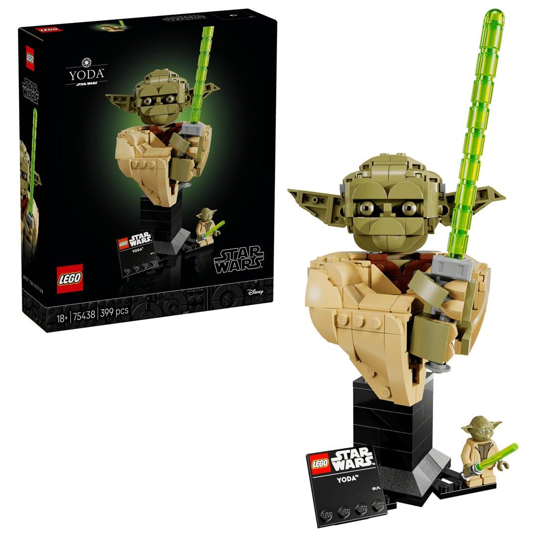 LEGO Star Wars 75438 - Yoda buste (18+, 399 dele) billede