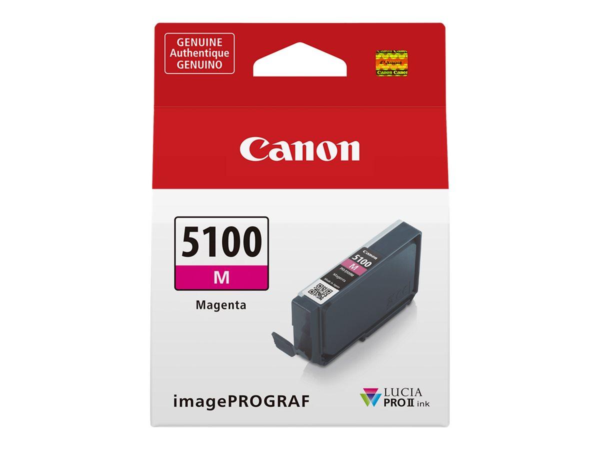 Canon PFI-5100 M magenta blækbeholder - 14,4 ml til imagePROGRAF PRO-310 billede