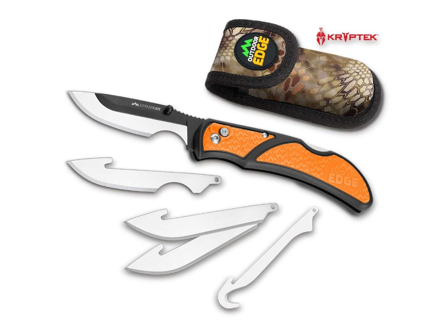 Outdoor Edge RazorCape foldekniv - Orange