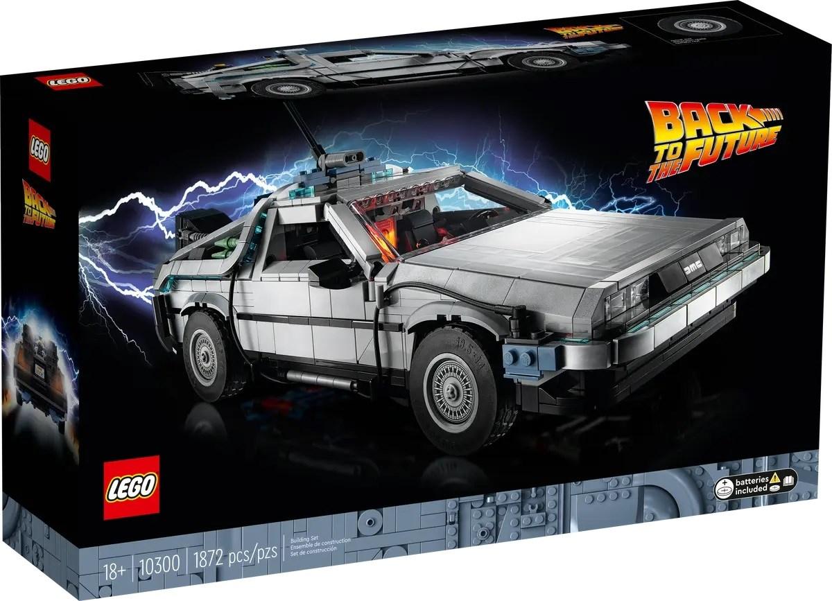 LEGO Icons 10300 Tilbage til fremtiden - tidsmaskinen billede