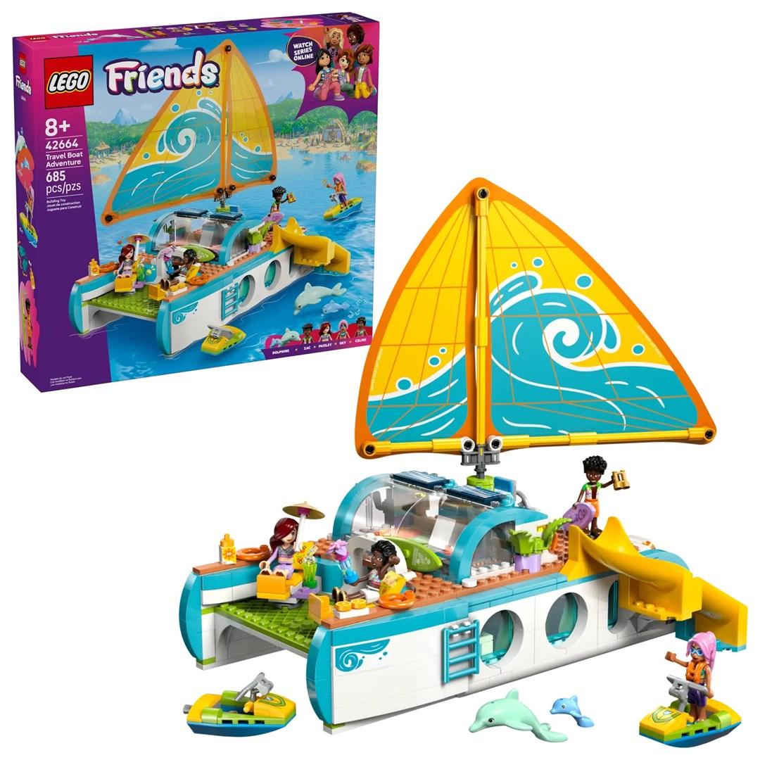 LEGO Friends 42664 Rejsebåds-eventyr - byggesæt til børn 8+ billede