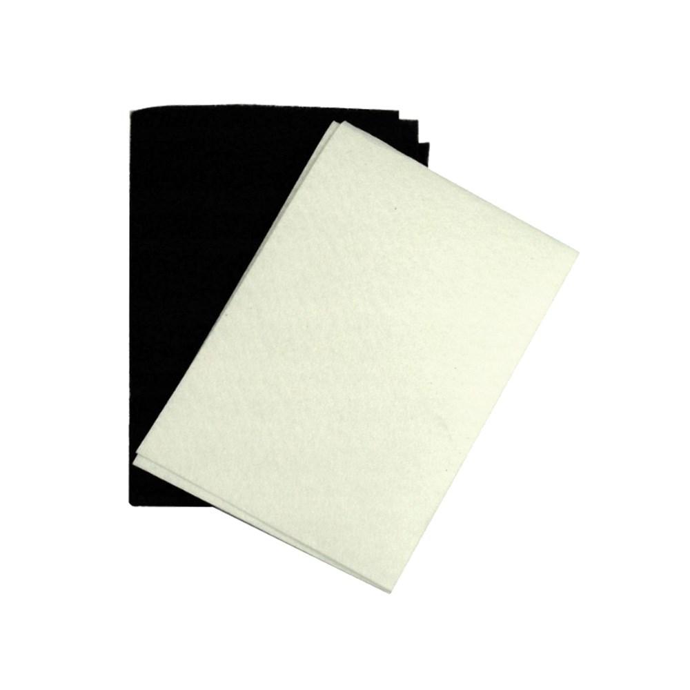 MPM MPM-MWWF-PX kulfiltermåtte og filterfleece til underskabs-emhætter - 57 × 47 cm