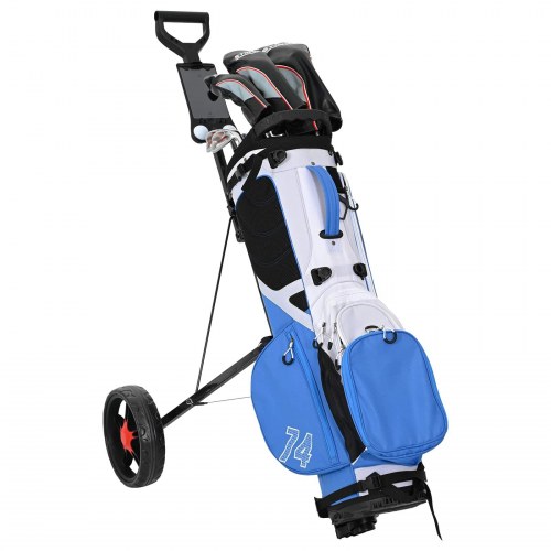 Golfvogn i jern - sort