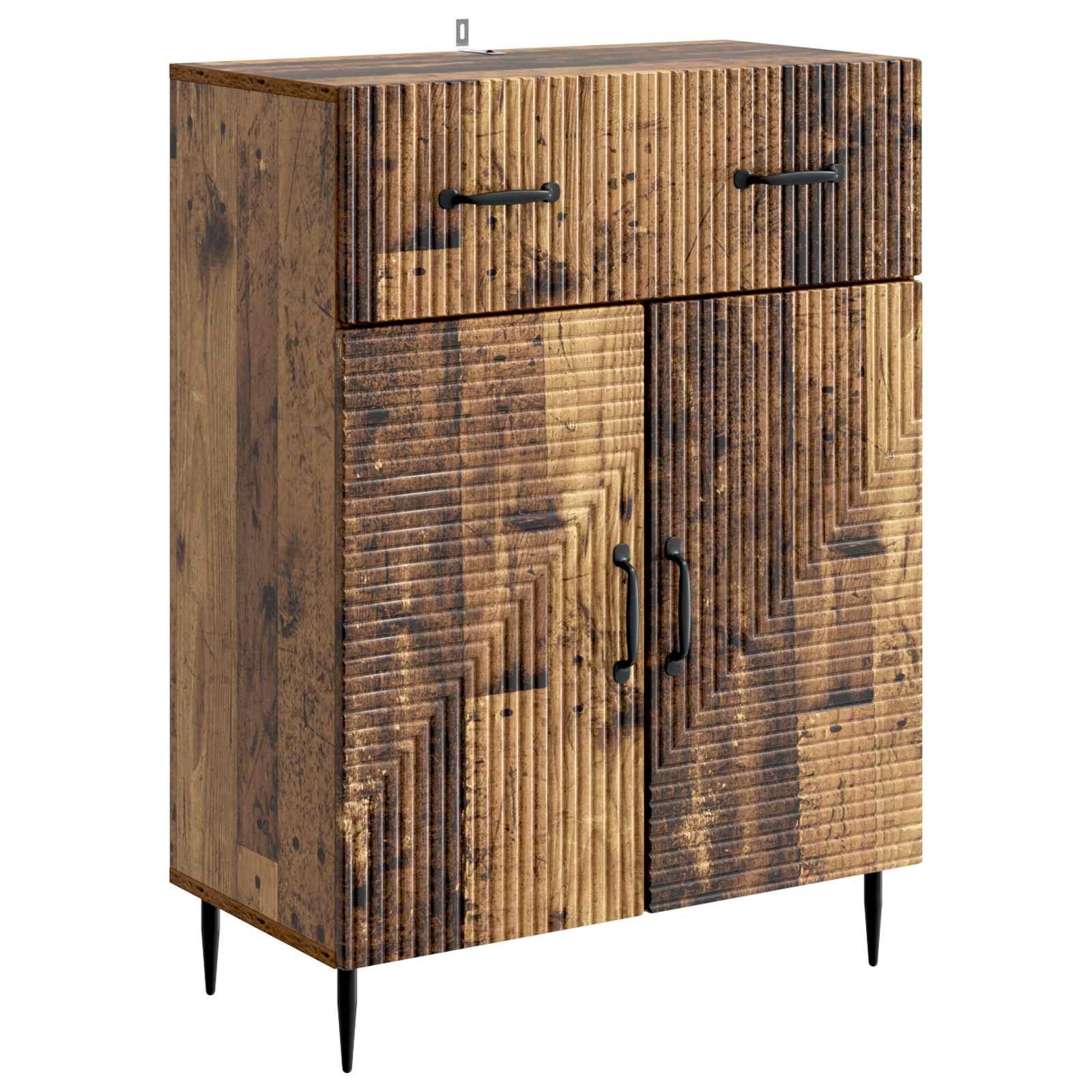 Sidebord Gammelt trÃ¦ 66 x 34,5 x 89,5 cm Konstrueret trÃ¦