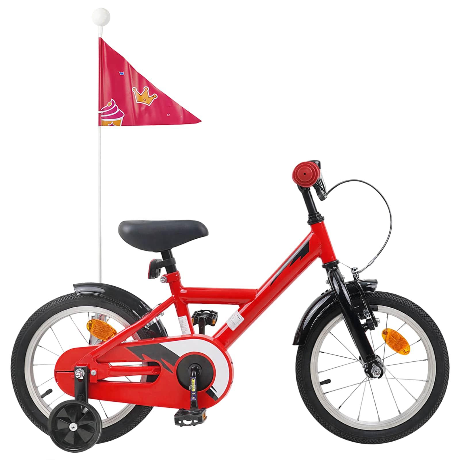 Børnecykel 12 tommer til 2-4 år gamle Rød