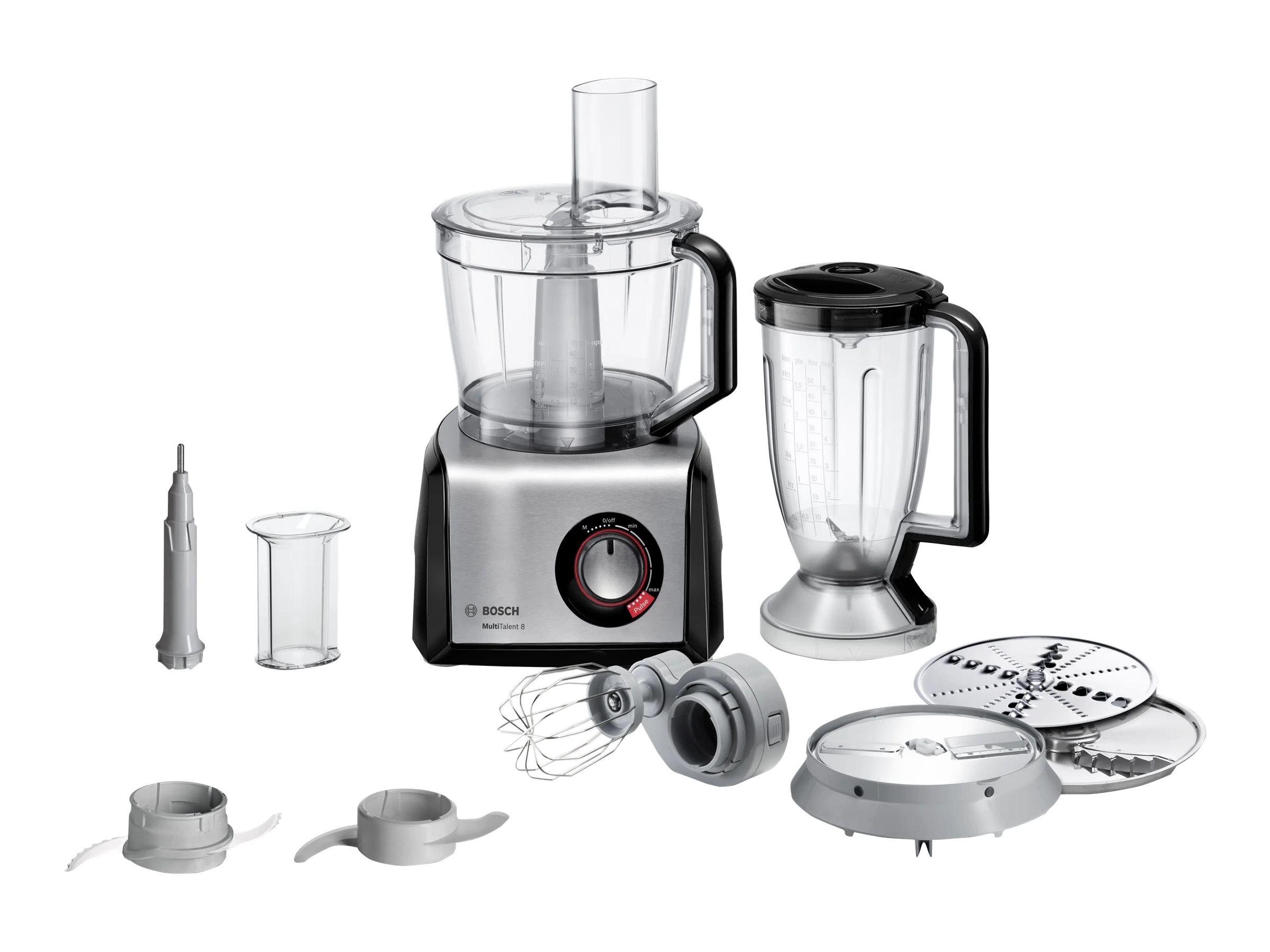 Bosch MultiTalent 8 MC812M814 foodprocessor 1.250 W - sort billede