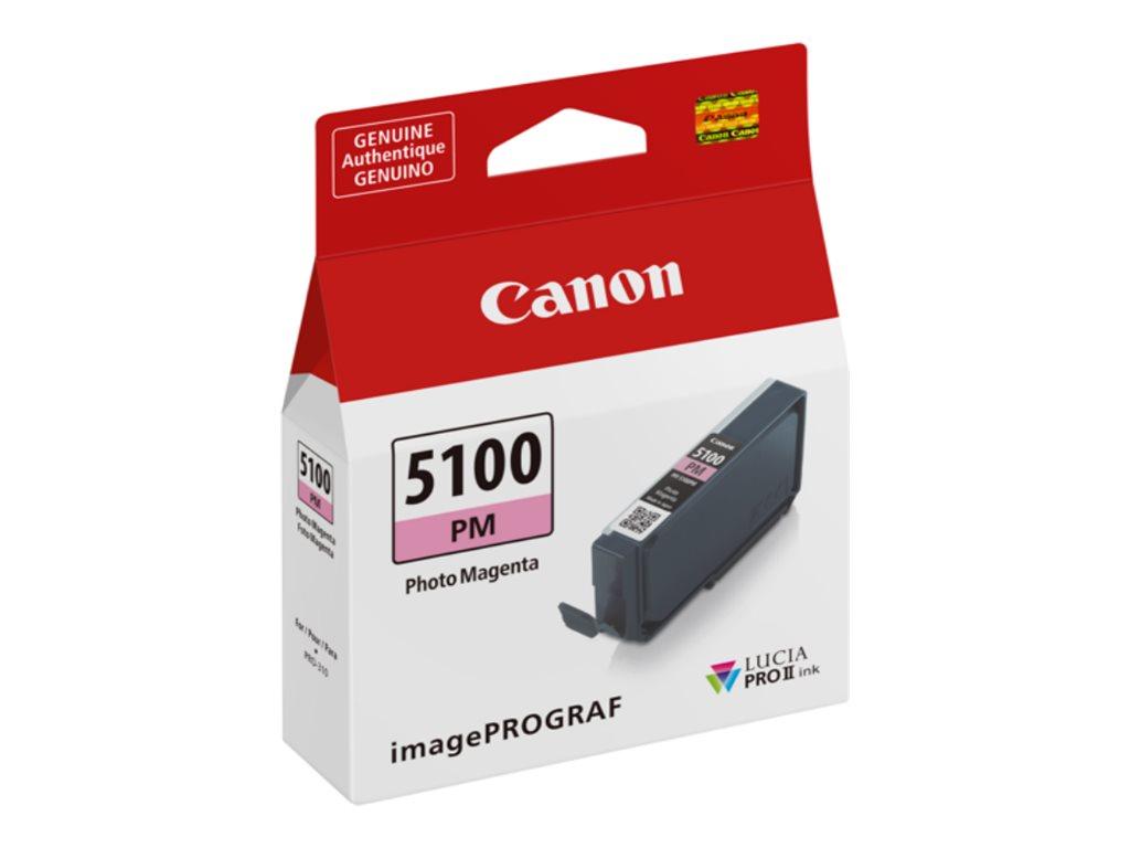 Canon PFI-5100 PM fotomagenta blækbeholder 14,4 ml billede