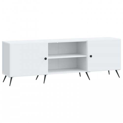 TV-skab Hvid 150 x 31 x 50 cm Konstrueret træ