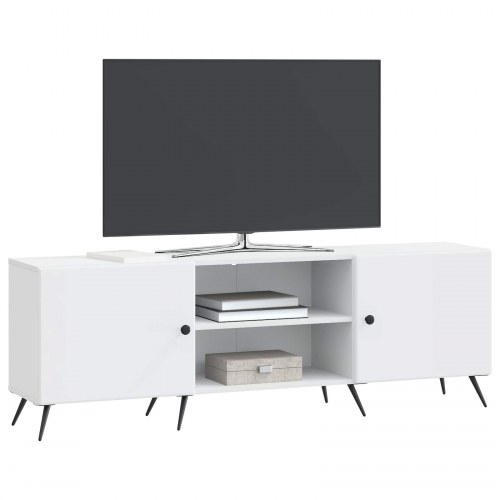 TV-skab Hvid 150 x 31 x 50 cm Konstrueret træ